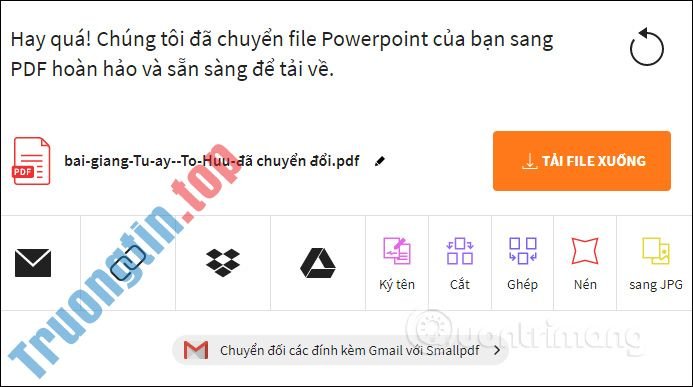 Cách&nbsp;chuyển&nbsp;file&nbsp;PPT&nbsp;sang&nbsp;PDF