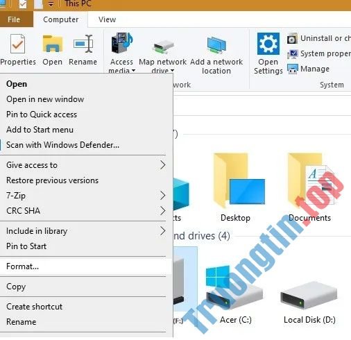 Cách khắc phục lỗi “The Parameter Is Incorrect” trong Windows 10 3 Cách khắc phục lỗi “The Parameter Is Incorrect” trong Windows 10