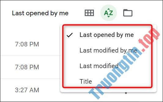 Cách sắp xếp dữ liệu, bảng tính theo ngày trên Google Sheets