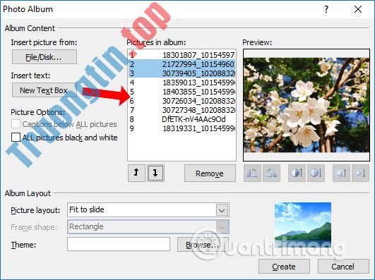 Cách&nbsp;tạo&nbsp;album&nbsp;ảnh&nbsp;trên&nbsp;PowerPoint&nbsp;kèm&nbsp;hiệu&nbsp;ứng