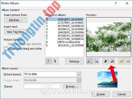 Cách&nbsp;tạo&nbsp;album&nbsp;ảnh&nbsp;trên&nbsp;PowerPoint&nbsp;kèm&nbsp;hiệu&nbsp;ứng