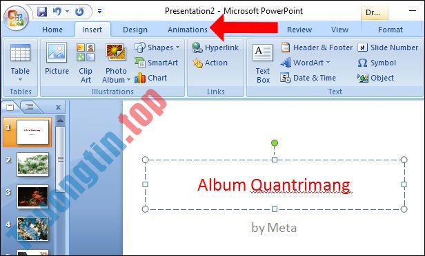 Cách&nbsp;tạo&nbsp;album&nbsp;ảnh&nbsp;trên&nbsp;PowerPoint&nbsp;kèm&nbsp;hiệu&nbsp;ứng