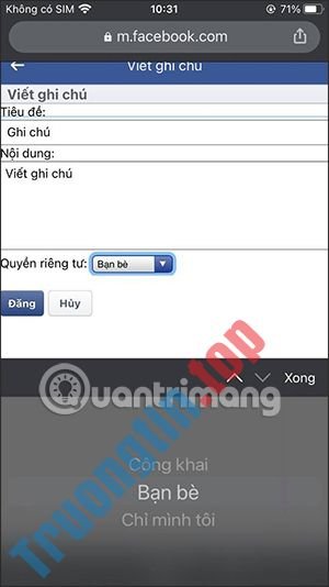 Cách&nbsp;viết&nbsp;note&nbsp;trên&nbsp;Facebook&nbsp;giao&nbsp;diện&nbsp;mới