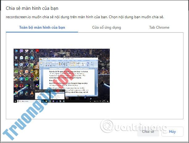 Hướng&nbsp;dẫn&nbsp;sử&nbsp;dụng&nbsp;RecordScreen.io&nbsp;với&nbsp;nhiều&nbsp;lựa&nbsp;chọn&nbsp;quay&nbsp;màn&nbsp;hình