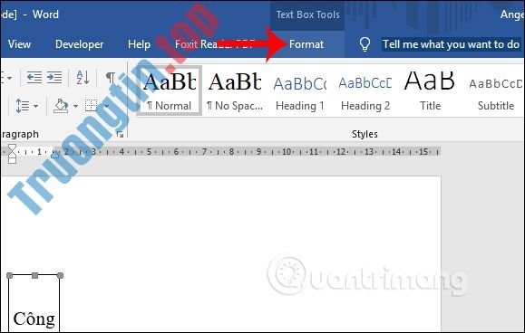 Hướng dẫn viết chữ dọc trong Word