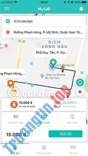 Cách&nbsp;đặt&nbsp;xe&nbsp;MyGo,&nbsp;gọi&nbsp;xe&nbsp;trên&nbsp;app&nbsp;MyGo