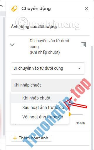 Cách&nbsp;chèn&nbsp;hiệu&nbsp;ứng&nbsp;trong&nbsp;Google&nbsp;Slides