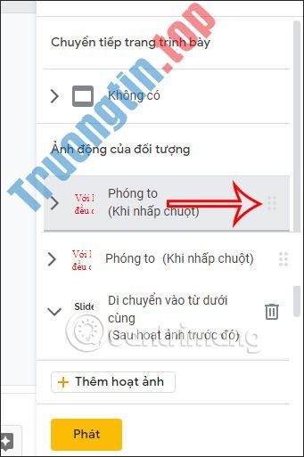 Cách&nbsp;chèn&nbsp;hiệu&nbsp;ứng&nbsp;trong&nbsp;Google&nbsp;Slides