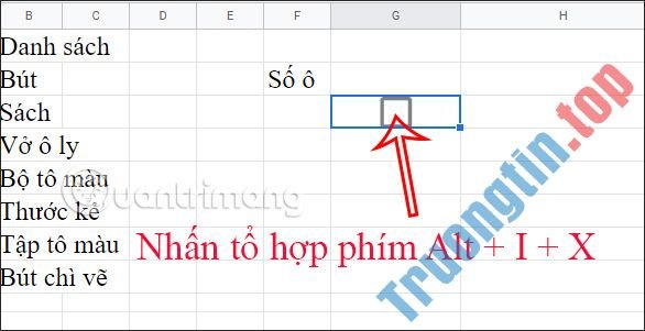 Cách&nbsp;tạo&nbsp;checkbox&nbsp;trong&nbsp;Google&nbsp;Sheets