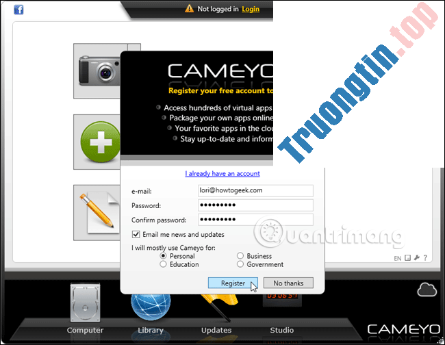 Cách&nbsp;tạo&nbsp;phiên&nbsp;bản&nbsp;portable&nbsp;cho&nbsp;phần&nbsp;mềm&nbsp;trên&nbsp;Windows&nbsp;bằng&nbsp;Cameyo