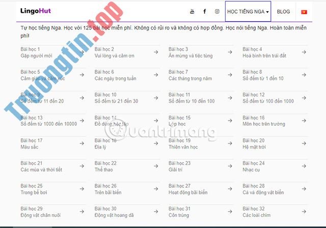 Khám&nbsp;phá&nbsp;9&nbsp;trang&nbsp;web&nbsp;học&nbsp;tiếng&nbsp;Nga&nbsp;miễn&nbsp;phí,&nbsp;hiệu&nbsp;quả&nbsp;nhất