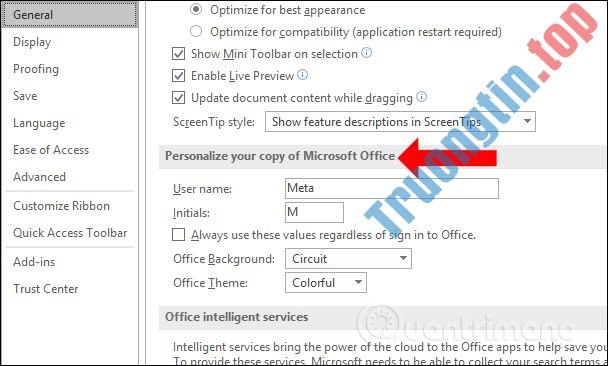 Cách&nbsp;bật&nbsp;chế&nbsp;độ&nbsp;màu&nbsp;tối&nbsp;trên&nbsp;Office&nbsp;2019
