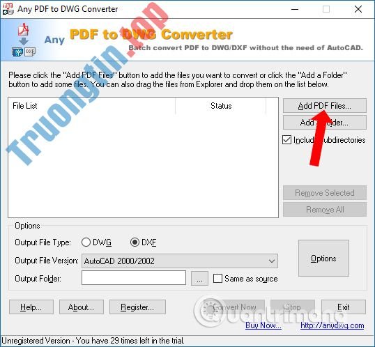 Cách&nbsp;chuyển&nbsp;file&nbsp;PDF&nbsp;sang&nbsp;Autocad