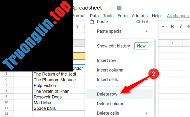 Cách&nbsp;thêm&nbsp;hoặc&nbsp;xóa&nbsp;hàng&nbsp;và&nbsp;cột&nbsp;trong&nbsp;Google&nbsp;Sheets
