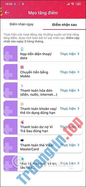 Điểm&nbsp;tin&nbsp;cậy&nbsp;MoMo&nbsp;là&nbsp;gì?&nbsp;Cách&nbsp;tăng&nbsp;điểm&nbsp;tin&nbsp;cậy&nbsp;MoMo
