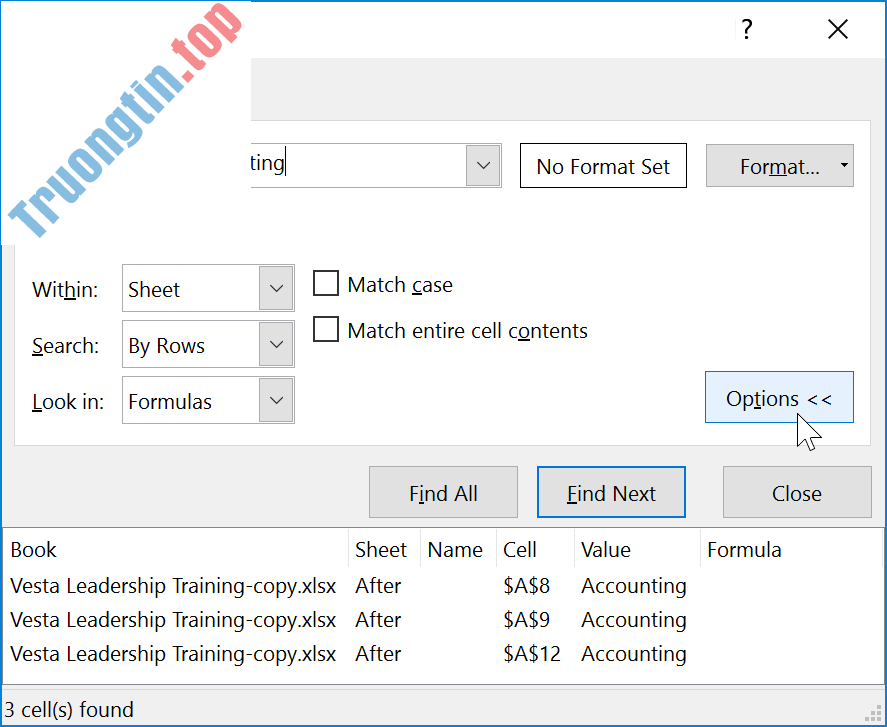 Excel&nbsp;2019&nbsp;(Phần&nbsp;9):&nbsp;Tính&nbsp;năng&nbsp;Find&nbsp;&&nbsp;Replace