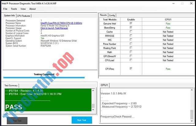 12 công cụ kiểm tra stress test hữu ích cho CPU