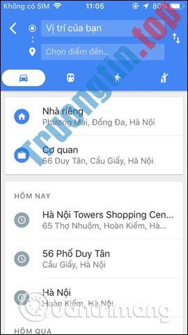 Cách&nbsp;chia&nbsp;sẻ&nbsp;chuyến&nbsp;đi&nbsp;trên&nbsp;Google&nbsp;Maps