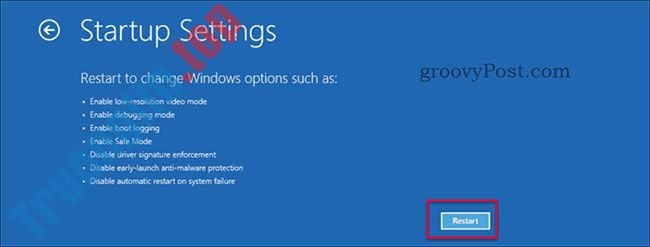Cách khắc phục lỗi màn hình bị đen sau khi điều chỉnh cài đặt hiển thị trong Windows 10