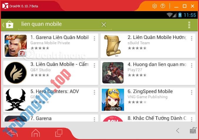 Cách&nbsp;sử&nbsp;dụng&nbsp;Droid4x&nbsp;trên&nbsp;Windows