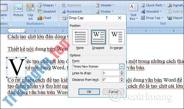 Cách&nbsp;tạo&nbsp;chữ&nbsp;lớn&nbsp;đầu&nbsp;dòng&nbsp;văn&nbsp;bản&nbsp;trên&nbsp;Word