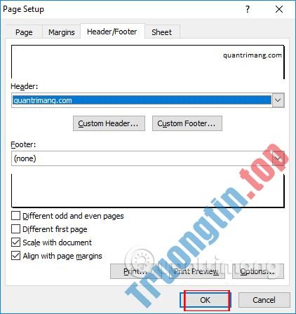 Cách&nbsp;tạo&nbsp;Header&nbsp;trong&nbsp;Microsoft&nbsp;Excel