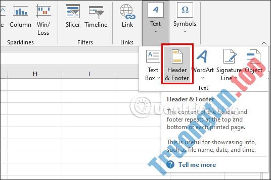 Cách&nbsp;tạo&nbsp;Header&nbsp;trong&nbsp;Microsoft&nbsp;Excel