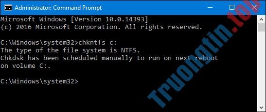 Kiểm&nbsp;tra&nbsp;và&nbsp;sửa&nbsp;lỗi&nbsp;ổ&nbsp;cứng&nbsp;bằng&nbsp;lệnh&nbsp;chkdsk&nbsp;trên&nbsp;Windows