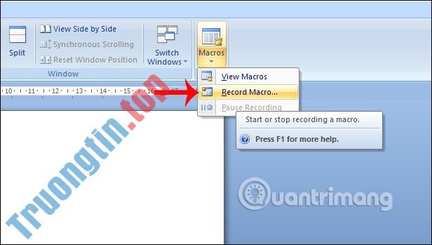 MS&nbsp;Word&nbsp;2007&nbsp;-&nbsp;Bài&nbsp;12:&nbsp;Tạo&nbsp;và&nbsp;dùng&nbsp;Macros