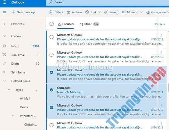 So&nbsp;sánh&nbsp;Gmail&nbsp;và&nbsp;Outlook.com
