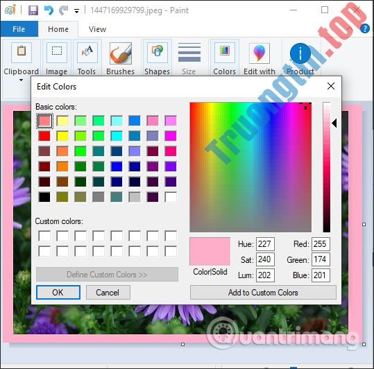 Cách&nbsp;tạo&nbsp;khung&nbsp;ảnh&nbsp;trên&nbsp;Paint