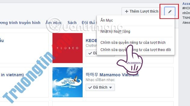 Hướng&nbsp;dẫn&nbsp;ẩn&nbsp;hoạt&nbsp;động&nbsp;like&nbsp;Fanpage&nbsp;Facebook
