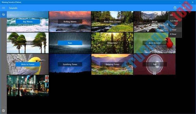 Các&nbsp;ứng&nbsp;dụng&nbsp;phát&nbsp;nhạc&nbsp;thư&nbsp;giãn&nbsp;trên&nbsp;Windows&nbsp;10