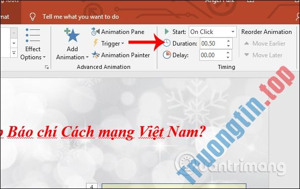 Cách chèn đồng hồ đếm ngược trong PowerPoint