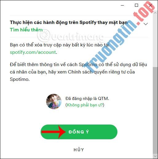 Cách&nbsp;dùng&nbsp;Spotimo&nbsp;phát&nbsp;nhạc&nbsp;Spotify&nbsp;trên&nbsp;Windows&nbsp;10