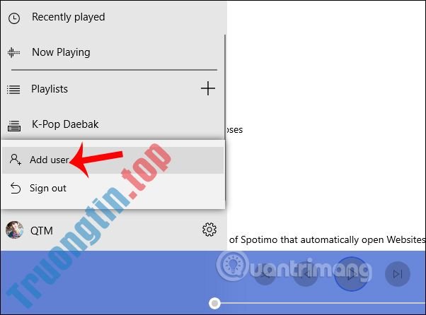 Cách&nbsp;dùng&nbsp;Spotimo&nbsp;phát&nbsp;nhạc&nbsp;Spotify&nbsp;trên&nbsp;Windows&nbsp;10