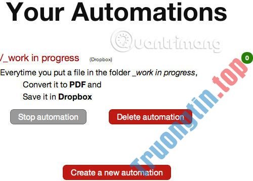 Cách&nbsp;thiết&nbsp;lập&nbsp;các&nbsp;automatic&nbsp;action&nbsp;với&nbsp;Dropbox&nbsp;Automator