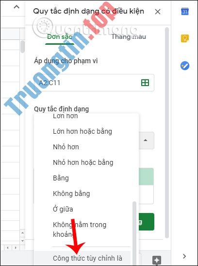 Cách&nbsp;tô&nbsp;màu&nbsp;dòng&nbsp;xen&nbsp;kẽ&nbsp;trong&nbsp;Google&nbsp;Sheets