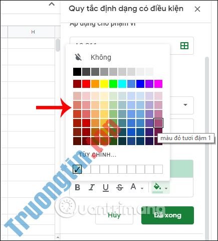 Cách&nbsp;tô&nbsp;màu&nbsp;dòng&nbsp;xen&nbsp;kẽ&nbsp;trong&nbsp;Google&nbsp;Sheets