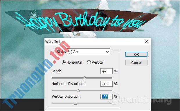 Cách&nbsp;viết&nbsp;chữ&nbsp;uốn&nbsp;lượn&nbsp;trên&nbsp;Photoshop