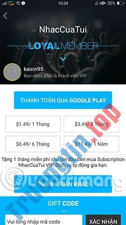 Cách&nbsp;đăng&nbsp;ký&nbsp;NhacCuaTui&nbsp;VIP