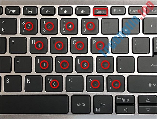 Cách sửa lỗi bàn phím nhập số thay vì chữ cái 2 Cách sửa lỗi bàn phím nhập số thay vì chữ cái