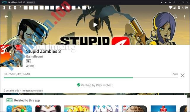 Cách tải và cài đặt Stupid Zombies 3 trên máy tính