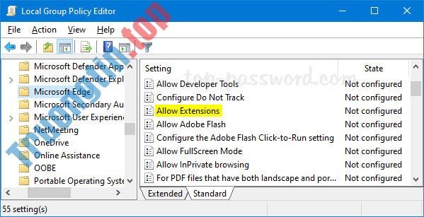 Vô&nbsp;hiệu&nbsp;hóa&nbsp;hoặc&nbsp;gỡ&nbsp;bỏ&nbsp;cài&nbsp;đặt&nbsp;tiện&nbsp;ích&nbsp;mở&nbsp;rộng&nbsp;trình&nbsp;duyệt&nbsp;Edge&nbsp;trên&nbsp;Windows&nbsp;10
