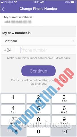 Cách&nbsp;thay&nbsp;đổi&nbsp;số&nbsp;điện&nbsp;thoại&nbsp;trên&nbsp;Viber