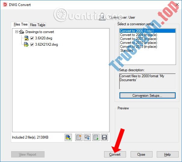 Cách&nbsp;convert&nbsp;bản&nbsp;vẽ&nbsp;AutoCad&nbsp;về&nbsp;bản&nbsp;thấp&nbsp;hơn