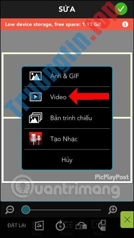 Cách&nbsp;dùng&nbsp;PicPlayPost&nbsp;ghép,&nbsp;tạo&nbsp;khung&nbsp;cho&nbsp;video