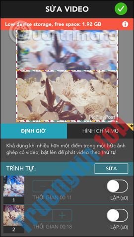 Cách&nbsp;dùng&nbsp;PicPlayPost&nbsp;ghép,&nbsp;tạo&nbsp;khung&nbsp;cho&nbsp;video