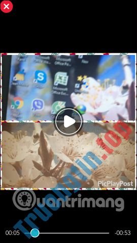 Cách&nbsp;dùng&nbsp;PicPlayPost&nbsp;ghép,&nbsp;tạo&nbsp;khung&nbsp;cho&nbsp;video