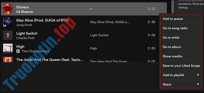 Cách&nbsp;xem&nbsp;lịch&nbsp;sử&nbsp;nghe&nbsp;nhạc&nbsp;trên&nbsp;Spotify